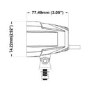 Lampa robocza Sentry 4000 lm z czerwonym oraz pomarańczowym światłem poz. Image 3