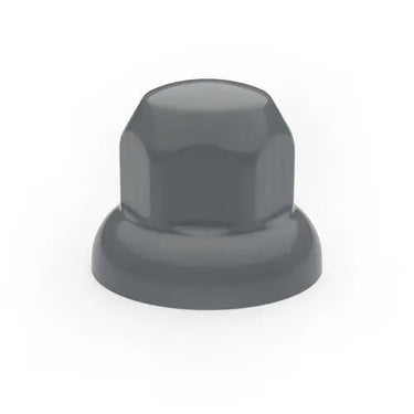 Nakładka plastikowa na nakrętkę 32mm, średnica 55 mm, wysokość 45 mm, pasuje do felg Alcoa, szara Image 1