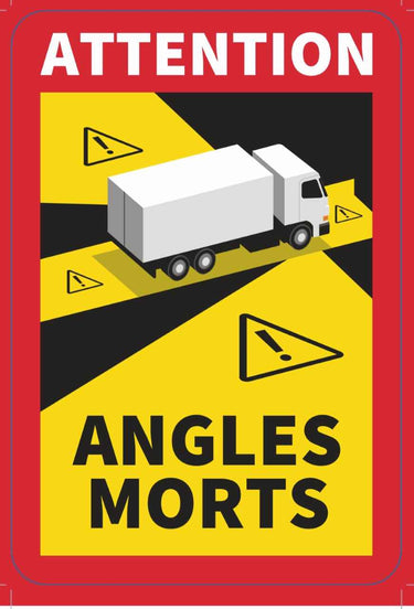 Naklejka ANGLES MORTS Chłodnia - FRANCJA