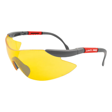 Okulary Ochronne Lahti Regulowane, z Żółtymi Soczewkami Zestawie z Etui i Zawieszką Image 1
