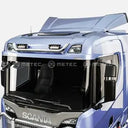 Orurowanie nad osłonę przeciwsłoneczną do SCANIA NG z wiązką elektryczną i uchwytami na 4 odbiorniki Image 1