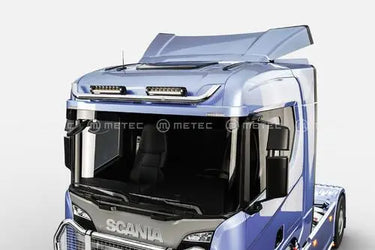 Orurowanie nad osłonę przeciwsłoneczną do SCANIA NG z wiązką elektryczną i uchwytami na 4 odbiorniki Image 1