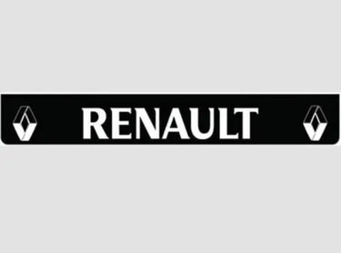 Osłona przeciwbłotna/fartuch (2380x350mm) - biały napis "RENAULT" Image 1