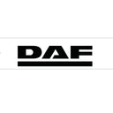 Osłona przeciwbłotna/fartuch (2380x350mm) - czarny napis "DAF" Image 1