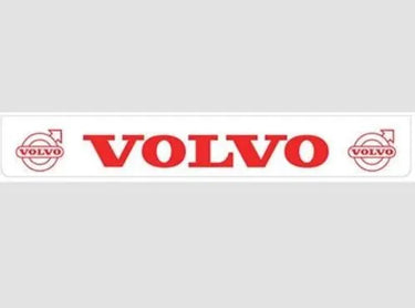 Osłona przeciwbłotna/fartuch (2380x350mm) - czerwony napis "VOLVO" Image 1