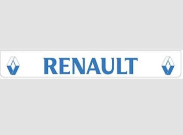 Osłona przeciwbłotna/fartuch (2380x350mm) - niebieski napis "RENAULT" Image 1