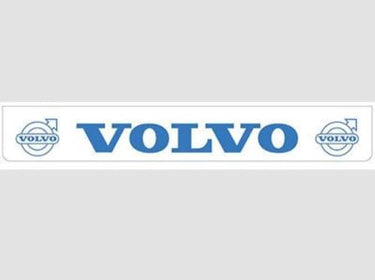 Osłona przeciwbłotna/fartuch (2380x350mm) - niebieski napis "VOLVO" Image 1
