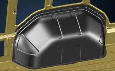 Osłony nadkoli NISSAN Interstar 2024-; RENAULT Master XDD 2024-, wersje FWD Image 1