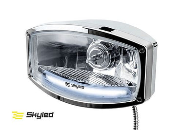 Owalny reflektor dalekosiężny JUMBO JE320.00 z nowoczesnym światłem postojowym LED typu "smile" Image 1