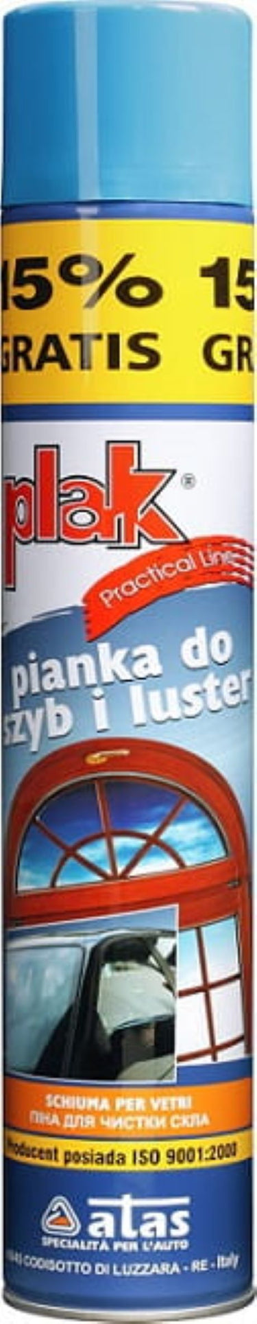 PLAK PRACTICAL LINE - Pianka do szyb i luster 500ml Image 1