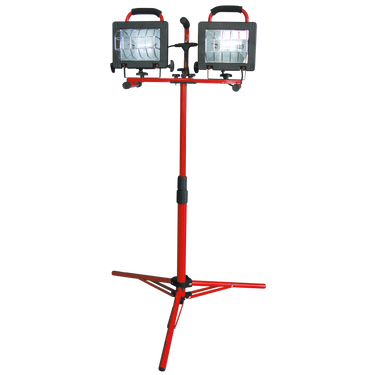 PODWÓJNA LAMPA HALOGENOWA STATYW-PRZENOŚNA 2X500W CE PROLINE Image 2