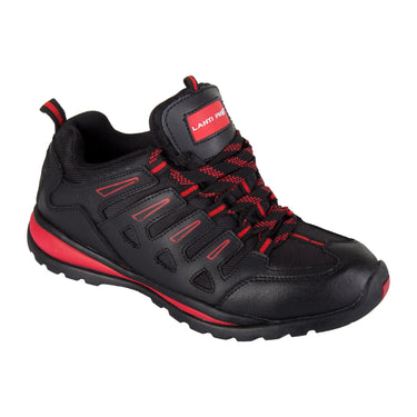 PÓŁBUTY SKÓRA/OXFORD CZARNO-CZERW., SB SRA, "37", CE, LAHTI Image 1