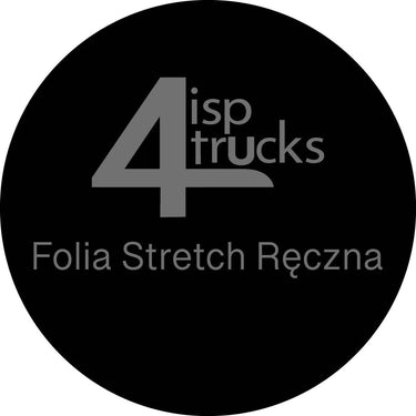 Paleta (288 szt) FOLIA STRETCH RĘCZNA 23 MIKRONY CZARNA 500mm 2,20kg