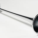 Pneumatyczny klakson HADLEY 95 cm okrągły, chromowany mosiądz (bez osłony) Image 1