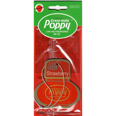 Podwieszany zapach do auta POPPY Grace Mate – Truskawka Image 1