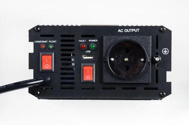 Przetwornica z zasilaczem, UPS 2000W z USB, pełny sinus DC12V AC220V-240V Image 2