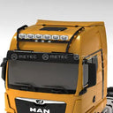 Rama dachowa CROSSBAR (CZARNA RAL 9005) MAN TGX GX INDIVIDUAL (2020 - ) z wiązką elektryczną, wspornikami na 6 odbiorników oraz światłami obrysowymi LED Image 1