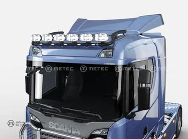 Rama dachowa TOP z diodami LED Scania R/S 2016- High i Normal, na 6 odbiorników z wiązką i zaciskami, czarna Image 1