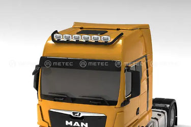 Rama dachowa (czarna RAL 9005) do MAN TGX (2020-) GX/GM z wiązką elektryczną, zaciskami na 6 odbiorników Image 1