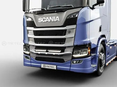 Rama w zderzak z wiązką elektryczną i mocowaniami na 4 odbiorniki oraz światłami obrysowymi LED do SCANIA NG Image 1