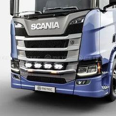 Rama w zderzak z wiązką elektryczną i mocowaniami na 4 odbiorniki oraz światłami stroboskopowymi do SCANIA NG Image 1