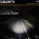 Reflektor LED LAZER LINEAR-6 ELITE (BLACK) 130L06-EL-LNR – 4050 lm Image 4