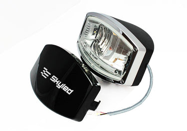 Reflektor LED dalekosiężny z funkcją światła pozycyjnego | 1200 lm | 9–33V | IP68 | Chromowany pierścień | 16,8W Image 1