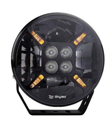 Reflektor SKYLED Cosmo 9X 9" | 120W | 12200 lm | Zasięg 938 m | Światło pozycyjne biało-pomarańczowe | Homologacja R112, R7, R10 Image 1