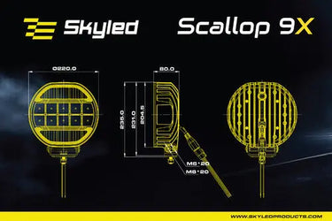 Reflektor SKYLED SCALLOP 9X FI220 Image 5