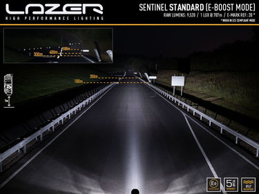 Reflektor dalekosiężny LAZER SENTINEL BLACK 130S9-PL-SM – 9520 lm Image 4