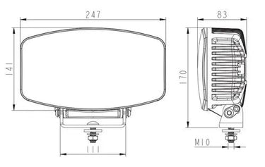 Reflektor dalekosiężny SKYLED Jumbo Stella Flash FULL LED Image 7