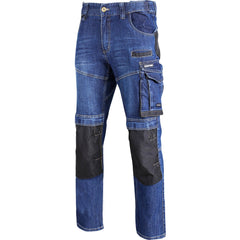 SPODNIE JEANSOWE NIEB. STRETCH ZE WZMOCN., "S", CE, LAHTI Image 1