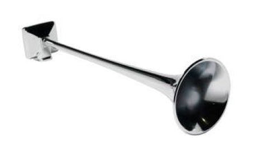 Syrena pneumatyczna HADLEY 62 cm, okrągła, chromowany mosiądz (bez osłony) Image 1