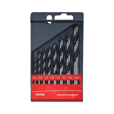 WIERTŁA DO DREWNA KPL. SZT.8 (3-10MM) PROLINE Image 1