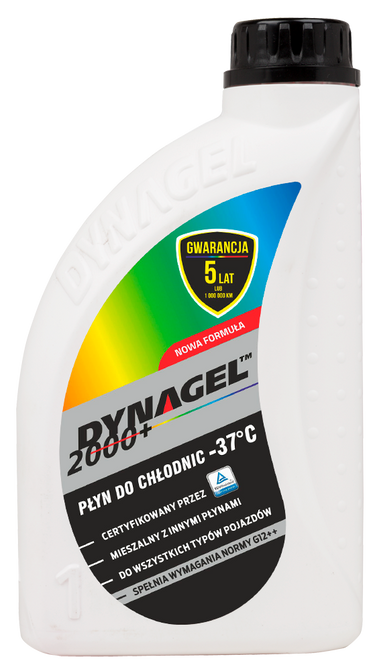 ZESTAW: Dynagel 2000+ Płyn do chłodnic