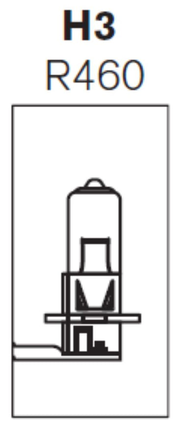 Żarówka samochodowa - H3 (R460) RING 24V; 70W; PK22s Image 1