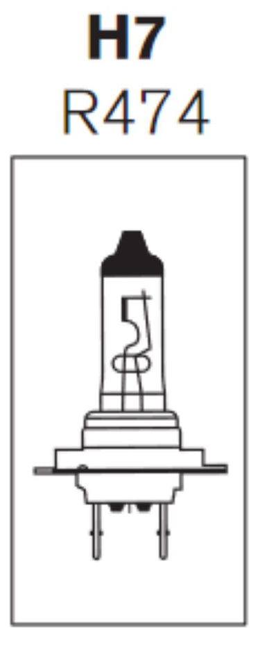 Żarówka samochodowa - H7 (R474) RING 24V; 70W; Px26s Image 1
