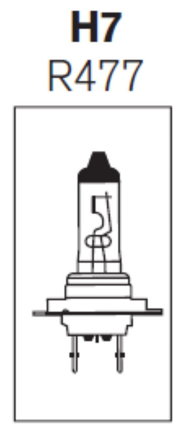 Żarówka samochodowa - H7 (R477) RING 12V; 55W; Px26D Image 1