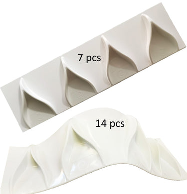 Zestaw 14/7 – 14 gumowych and 7 plastikowych paneli V-Spoilers Image 1