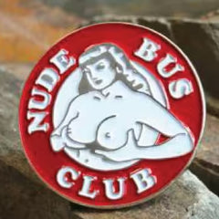 Przypinka metalowa Nude Bud Club