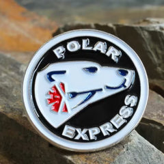 Przypinka metalowa Polar Express