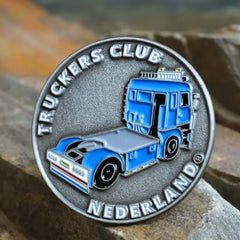 Przypinka metalowa Truckers Club Nederland