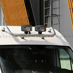 Rama dachowa przednia do MAN TGE / VW Crafter 17- z mocowaniami na 2 reflektory i okablowaniem