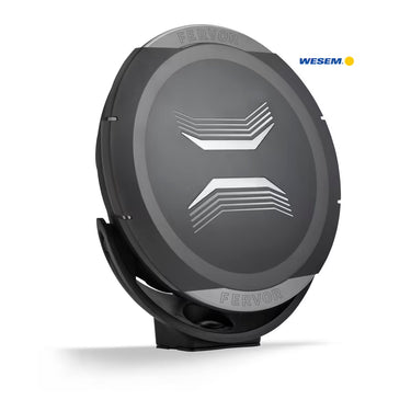 Reflektor dalekosiężny FERVOR 25 BLACK FULL LED Ø180mm 12/24V + zaślepka