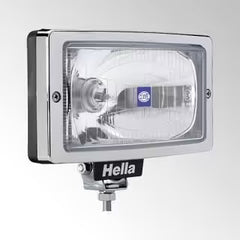 Reflektor dalekosiężny HELLA JUMBO 220 Chrome (białe szkło,chromowana ramka ref 37,5)