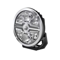 Reflektor dalekosiężny Hella ValueFit Chrome 9" okrągły LED 12/24V biały/bursztynowy ECE 50