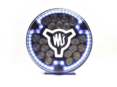 Reflektor dalekosiężny LED WA5 W257 FI179 mm z niebieskim światłem stroboskopowym