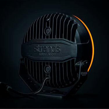 Reflektor dalekowzroczny Firefly Professional Black 9" z funkcją światła ostrzegawczego