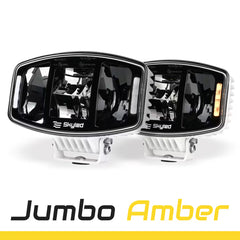 Reflektor SKYLED Jumbo Amber White FULL LED 100W - biała obudowa