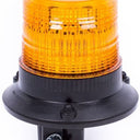 Światło ostrzegawcze LED Delta na trzpień 12/24V, pomara?czowy klosz, homologacja R10/R65
